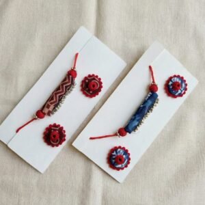 Handcrafted Fabric Choker & Earring Sets for Girls